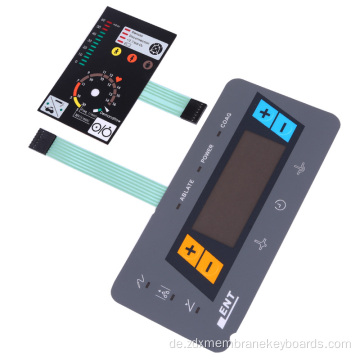 LCD-Funktionsanzeige Flexibler Membranschalter